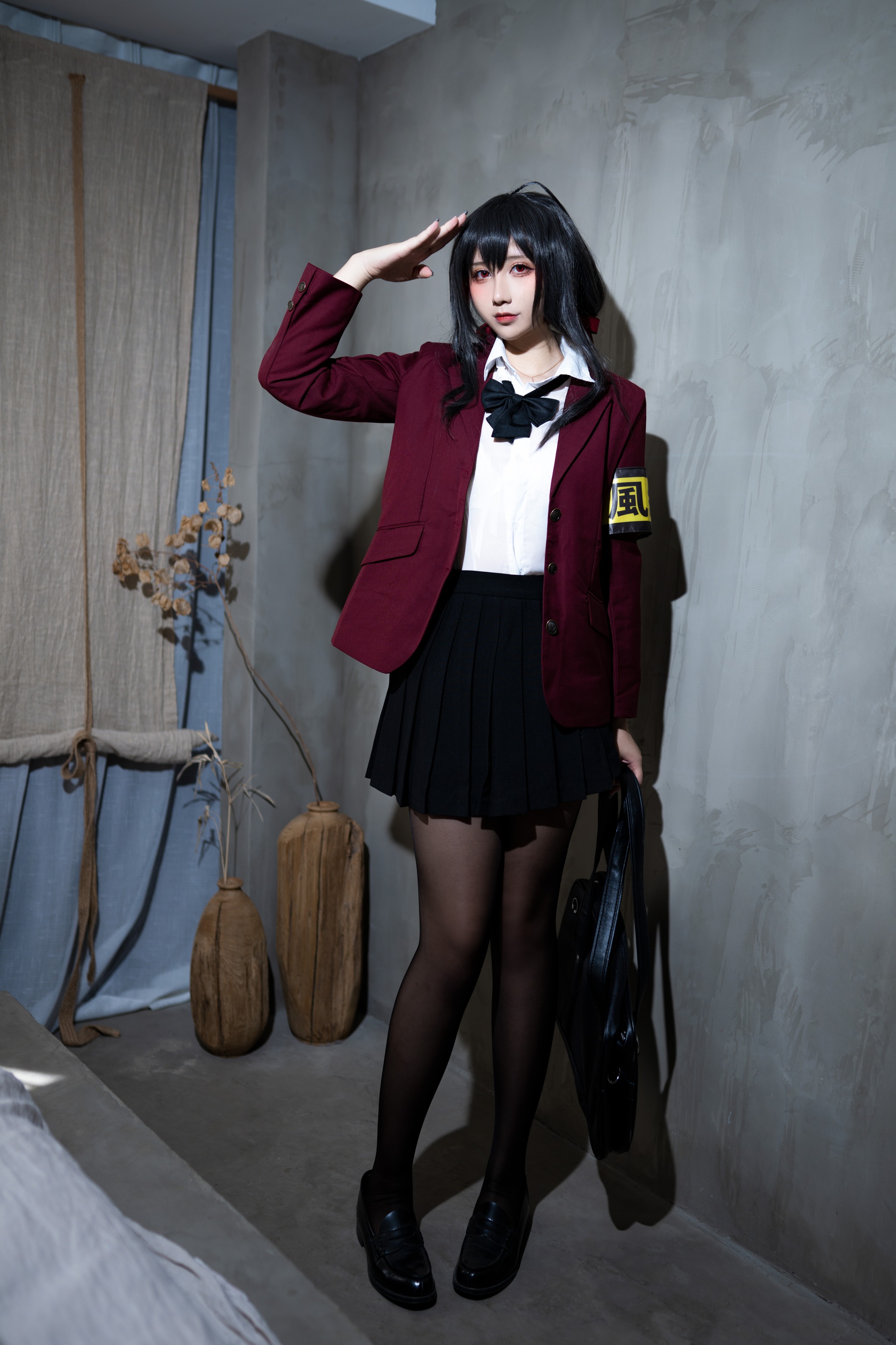 图片[1]-九曲Jean –  NO.079 大凤-风纪委员[35P]-XikXak